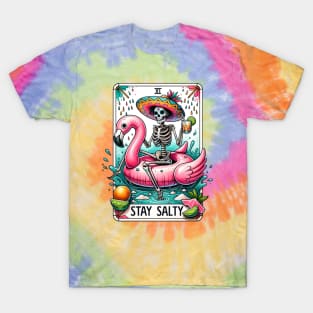 Stay Salty. Tarot Card T-Shirt